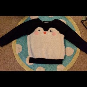 Toddler penguin sweater- size 4T